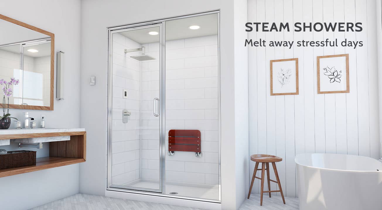 New Arrivals - Steam Showers