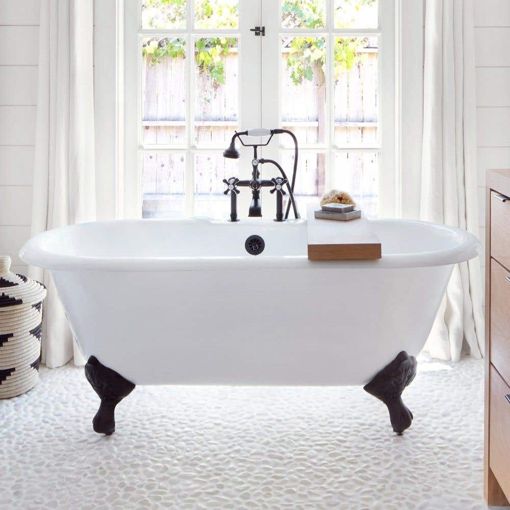 Cambridge Cast Iron Double Ended Claw, How Much Does A Clawfoot Bathtub Weigh