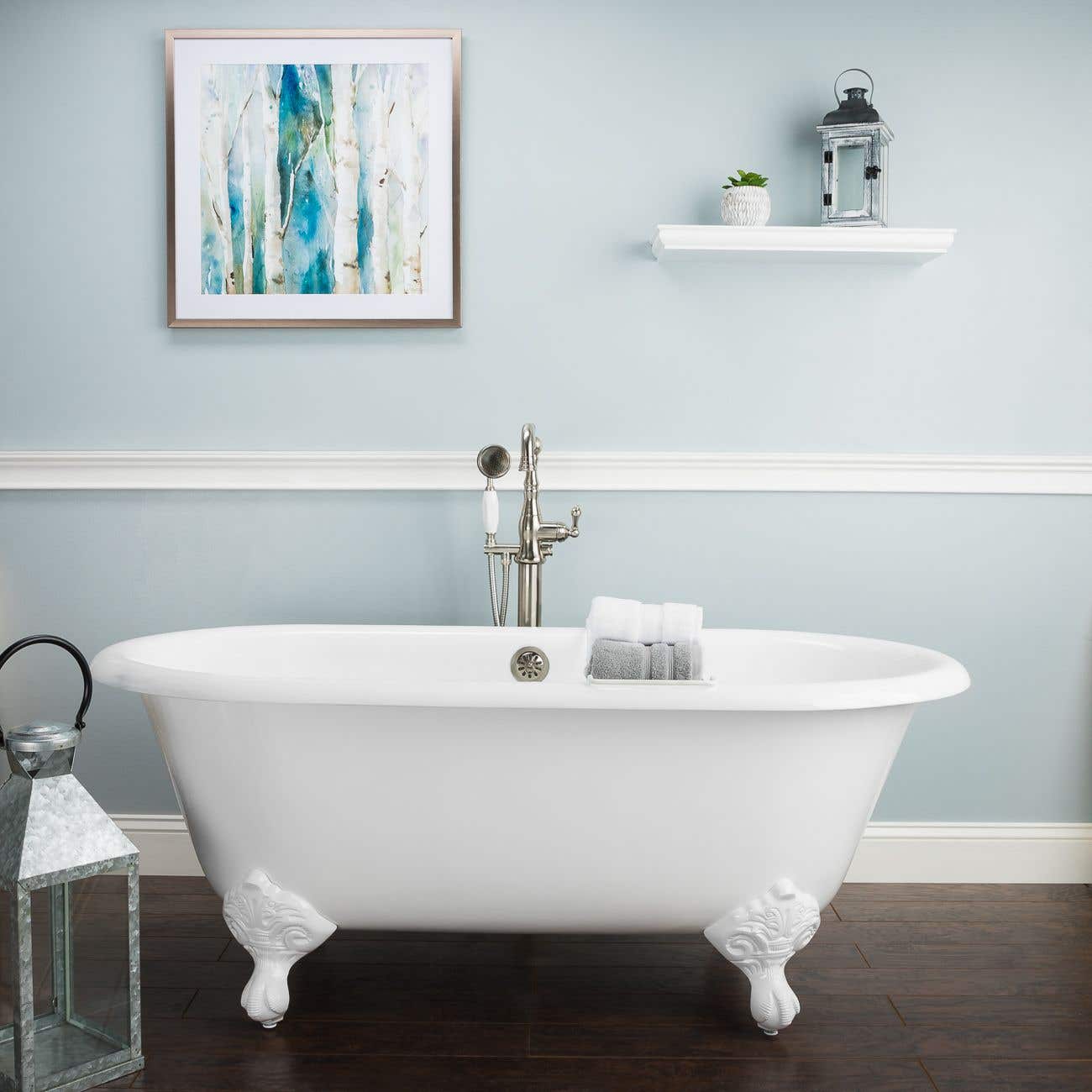 Kensington Cast Iron Double Ended, How Much Does A Clawfoot Bathtub Weigh