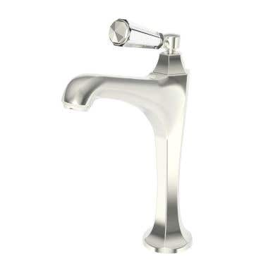 Newport Brass Metropole Single Hole Vessel Faucet with Crystal Handle