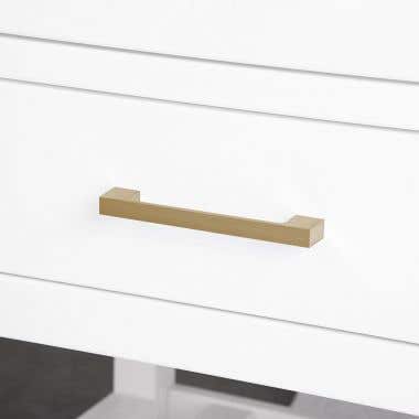 Brushed Brass - Large Console Vanity Handle