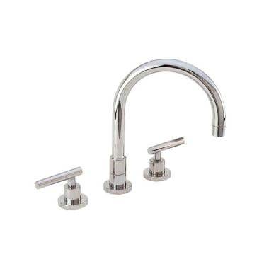 Newport Brass East Linear Widespread Kitchen Faucet - Lever Handles
