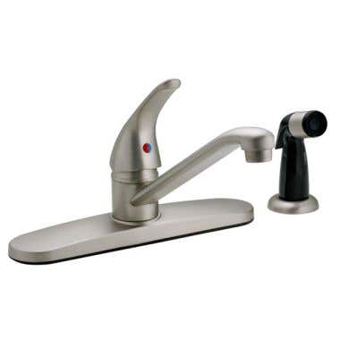 Banner 570 Series Single Lever Kitchen Sink Faucet with Side Spray