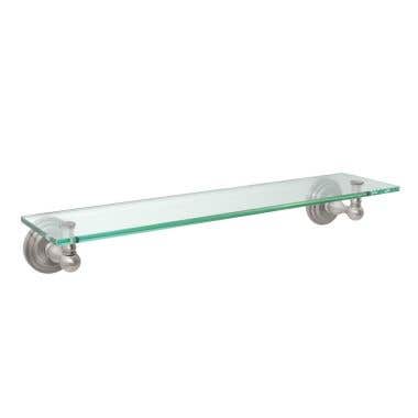 Gatco Marina Collection 20 inch Tempered Glass Bathroom Shelf