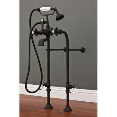 Strom Plumbing Extra Tall Free Standing English Telephone Faucet