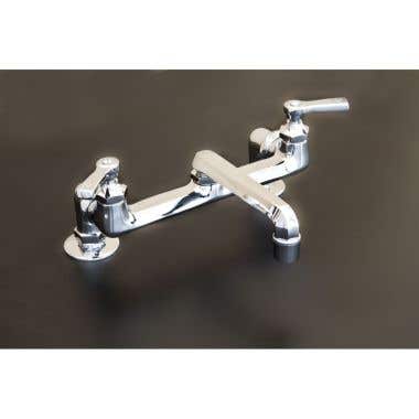 Strom Plumbing Deco Kitchen Faucet with Swivel Spout - 8 Inch Centers