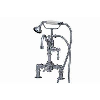 Strom Plumbing Thermostatic Clawfoot Tub Faucet with Hand Shower