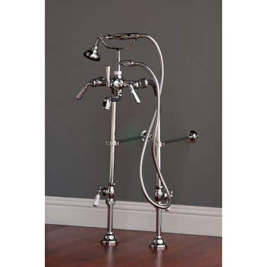 Strom Plumbing Deco Freestanding Tub Faucet with Handshower