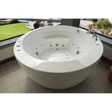 Aquatica Pamela Acrylic 68 Inch Freestanding Relax Air Massage Bathtub