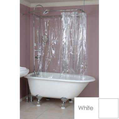 180 X 70 Opaque Vlinyl Shower Curtain