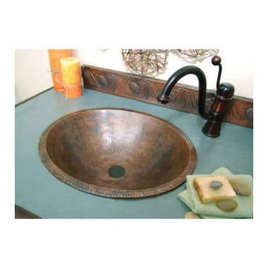 Sierra Copper Heritage Collection 17 In Bath Sink