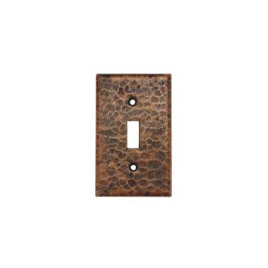 Premier Copper Products Copper Switchplate Single Toggle Switch Cover