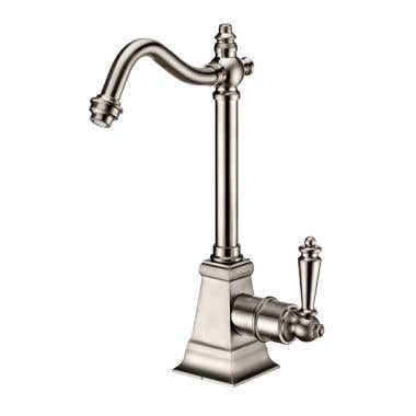 Whitehaus Collection Point of Use Cold Water Drinking Faucet with Traditional Swivel Spout