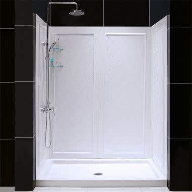Life - 30 x 60  Acrylic Shower Base and Backwall Kit