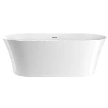 Front View - Darby Freestanding Double End Tub