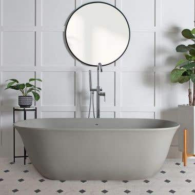 Leontine 63 Inch CapeStone Double Ended Tub