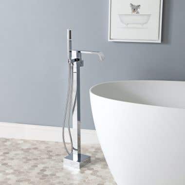 Lifestyle - Randolph Morris Contemporary Freestanding Tub Faucet
