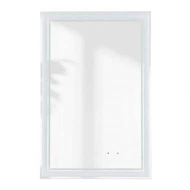 Front View - Brighton 36" Lighted Wardrobe Mirror with Anti-Fog