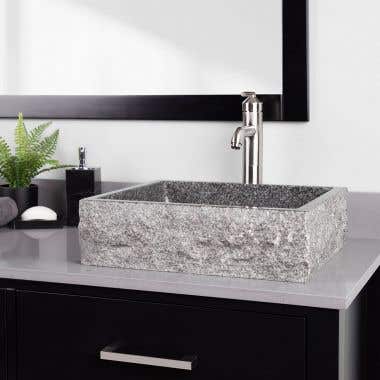 Asher Granite Rectangular Vessel Sink