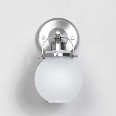 Front View - Brushed Nickel - Front View - Imperial Single Wall Sconce