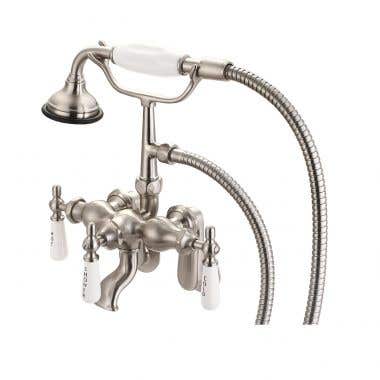Mason Hill Collection Clawfoot Tub Wall Mount Tradtional Faucet with Handshower