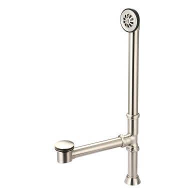 Extended Toe Tapper Pop-Up Clawfoot Tub Drain
