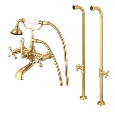 Freestanding Clawfoot Tub Faucet with Handshower