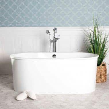 Miller Cast Iron Double Ended Skirted Tub 