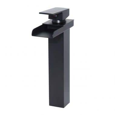 Kally Collection Waterfall Vessel Bathroom Sink Faucet