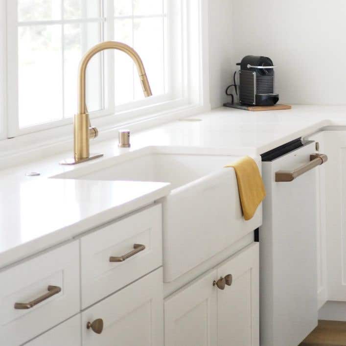 33 Inch Fireclay Reversible A, 33 Inch Farmhouse Sink White