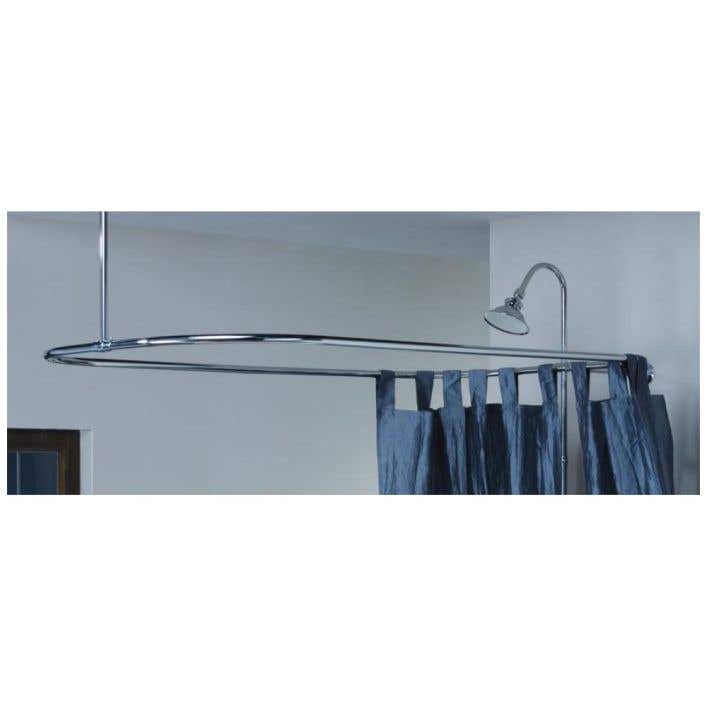 54 Inch X 24 Rectangular Shower, 54 Inch Shower Curtain Rod