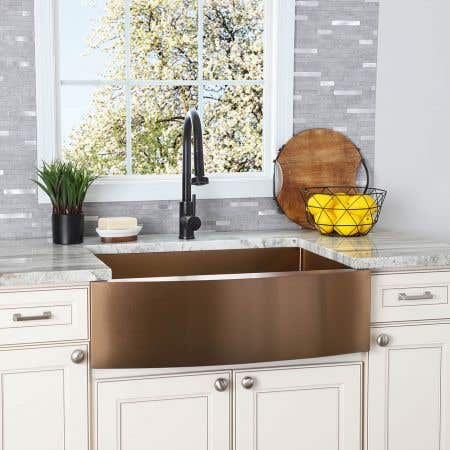 Stainless Steel 30 Inch Single Bowl Apron Front Farmhouse Kitchen Sink