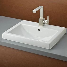 Semi-recessed Sinks