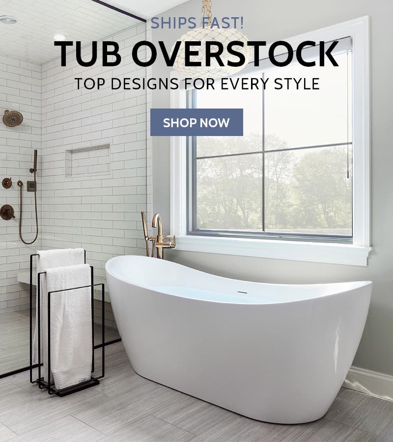 Tub Overstock: Top Designs For Every Style